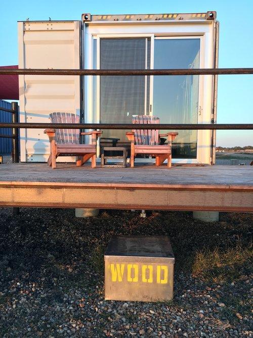 Flophouze Shipping Container Hotel - Houze 5 Round Top Exterior photo
